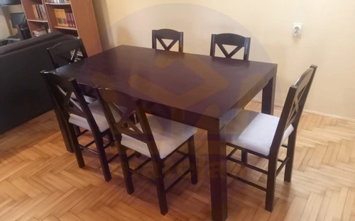 Trpezarijski set KOCKA + X2