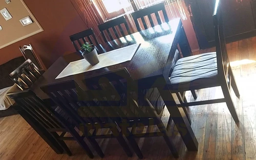 Trpezarijski set KOCKA + LETVICE